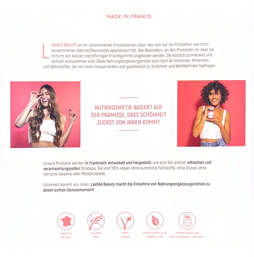 Lashilè Good Hair Vitamingummis 60 Stück für einen Monat