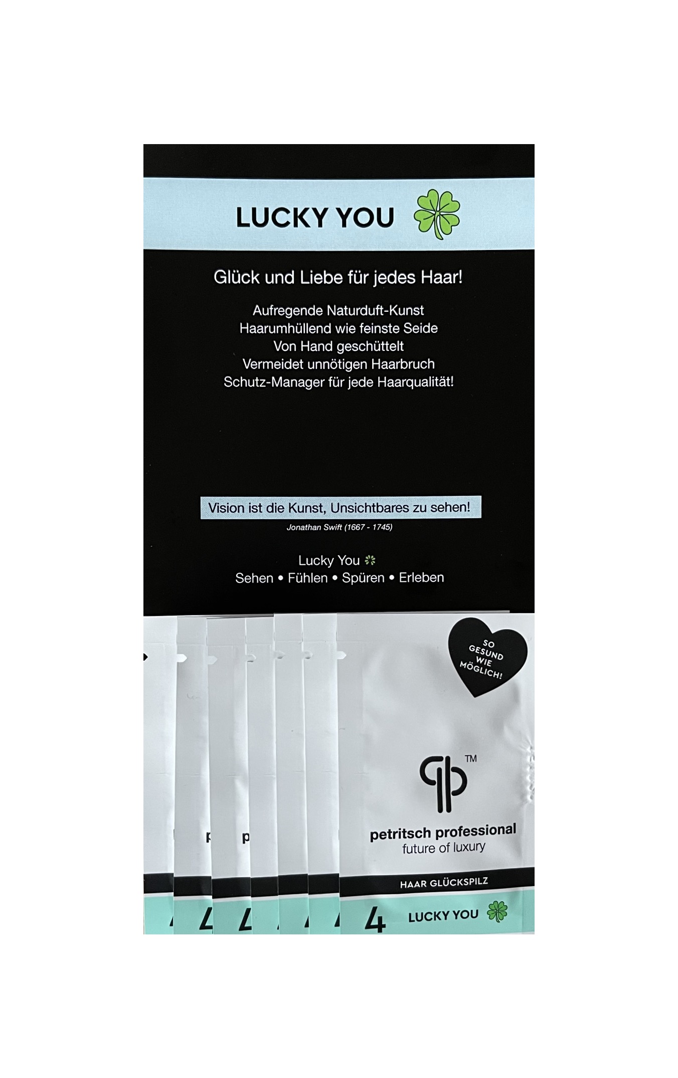 Petritsch LUCKY YOU - HAAR GLÜCKSKIND! 6 Packerl à 2ml