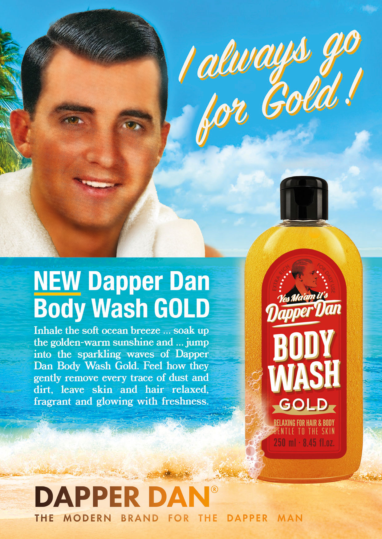 DON DRAPER Body Wash GOLD 250ml