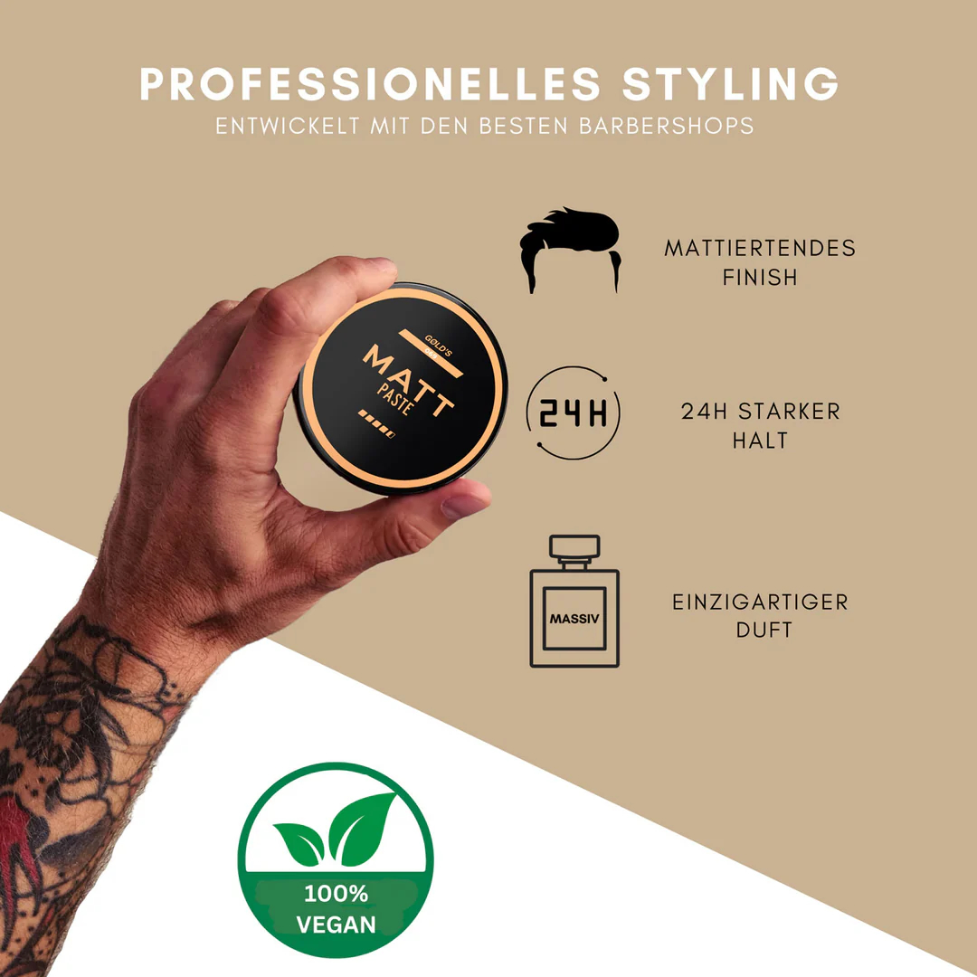 Matt Paste || Haarstyling Matt by GØLD's 100ml
