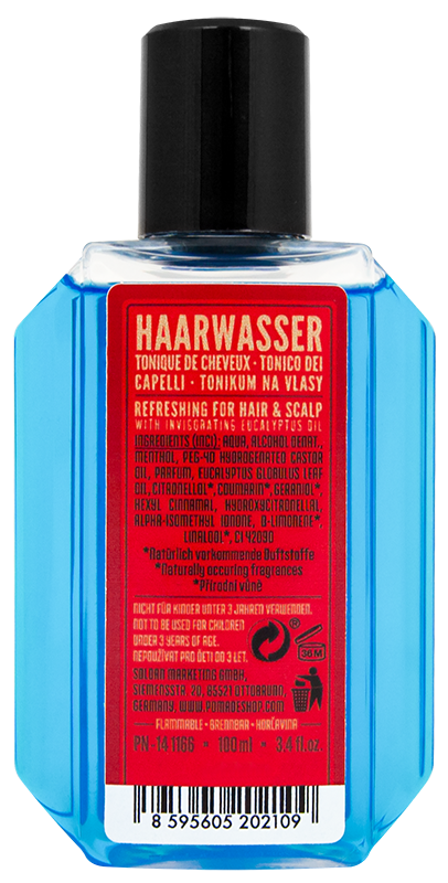 DON DRAPER Hair Tonic BLUE 100 ml "TRAVEL SIZE"
