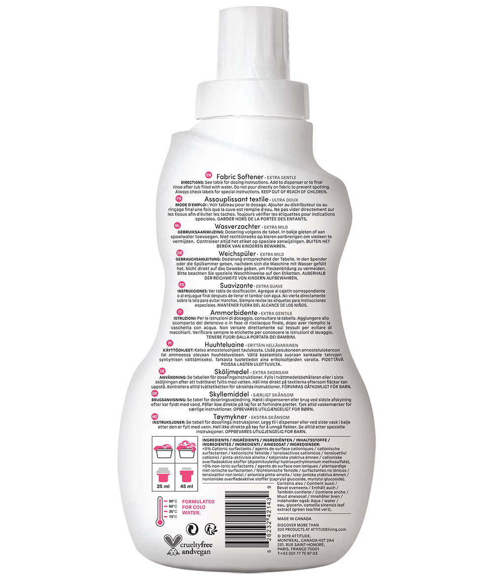 ATTITUDE Weichspüler Citrus Zest 1 Liter