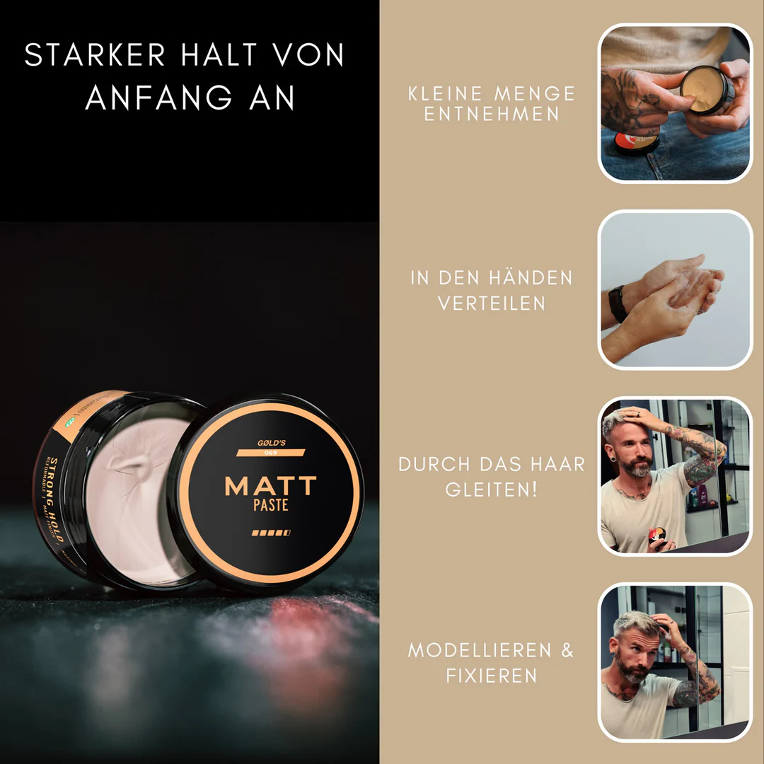 Matt Paste || Haarstyling Matt by GØLD's 100ml